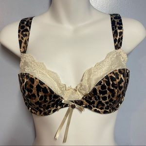 Leopard print 34D VS Bra